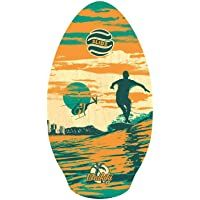 SLIDZ Skimboard 37 95cm Waikiki Naranja Verde Skimboard